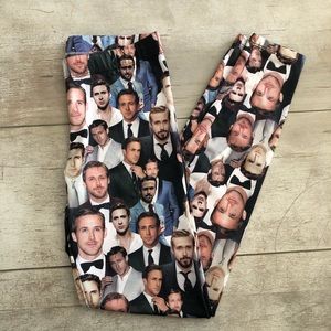 Ryan Gosling print leggings size M